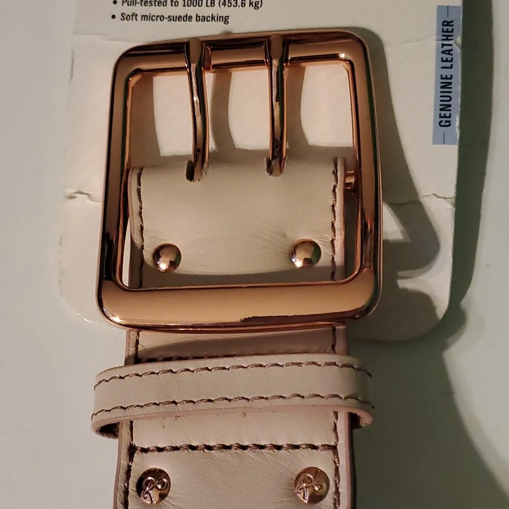 Bond & Co. Cream Studded Dog Collar